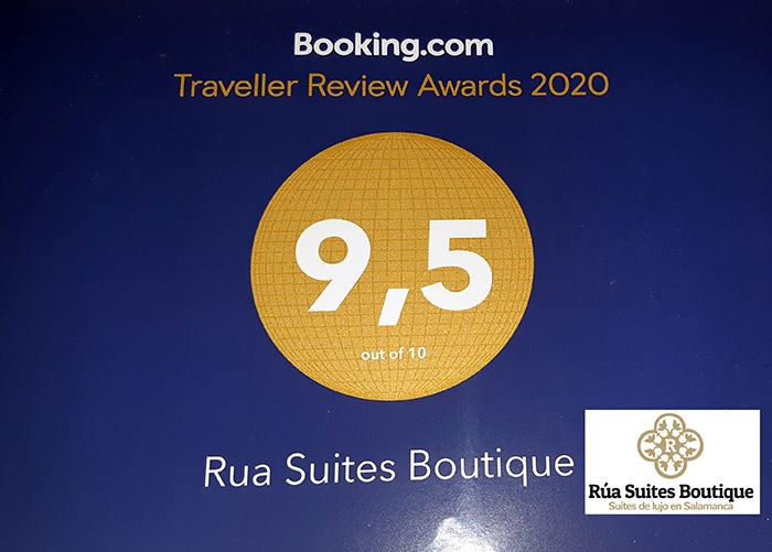 9,5 sobre 10. Premios de Reseñas de viajeros en Booking 2020